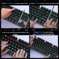 AOC GK410 Gaming Keyboard Mechanical Keyboard Metal Panel Blue Black Brown Switch Wired Keyboard Gaming Full Key Game. 