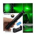 Green Laser Pointer - 10 KM Adjustable (rechargable ). 