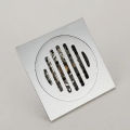 Floor Drain Anti-Odor Shower Drain Anti-clogging Hair Stopper Catcher Sink Strainer Drain Protectors Bathroom Toilet Tub Tile Insert Floor Drainer with Removable Strainer Cover.