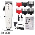 Kemei KM-2601 AC/DC Professional Rechargeable Hair Clippers  Electric Hair Clipper High-Power Professional Hair Salon Trimmer Household Charging Hair Trimmer. 