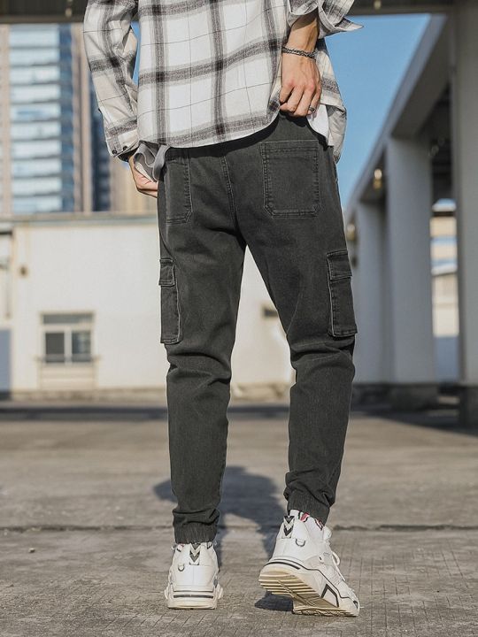 Spring%20Autumn%20Multi-Pockets%20Cargo%20Jeans%20Men%20Black%20Blue%20Denim%20Jogger%20Pants%20Male%20Baggy%20Jean%20Trousers%20Plus%20Size%206XL%207XL%208XL%20-%20Image%205