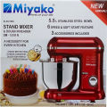 Miyako 1800 Watts Powerful Motor With Stainless Steel Bowl And 3 Attachments Stans Mixer,SM-1519N. 