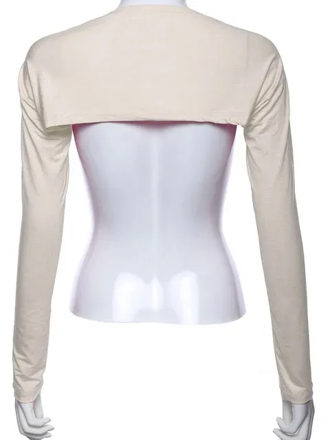 %E3%80%90Pioneer%20Gong%E3%80%91Women's%20Muslim%20Modal%20Raglan%20Sleeve%20Islamic%20Bolero%20Malaysia%20Arm%20Cover%20Oversleeve%20Solid%20Color%20Ethnic%20Lady%20Shawl%20for%20All%20Seasons%20-%20Image%207