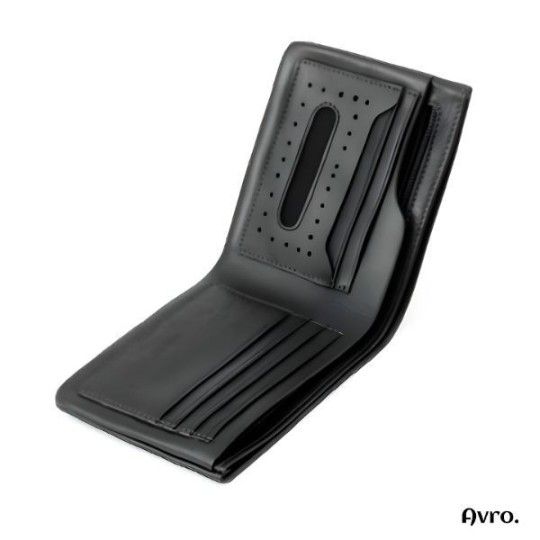 Avro%20Premium%20Men's%20High%20Quality%20Bifold%20Wallet%20With%20Inner%20Zipper%20Pocket%20Black%20Wallet%20For%20Men%20100%25%20Cow%20Leather%20Money%20Bag%20For%20Men%20Elegant%20And%20Comfortable%20Stylish%20Export%20Quality%20MoneyBag%20For%20Men%20Short%20Wallet%20Fashion%20Vintage%20Wallet%20%20For%20Men's%20-%20Image%202