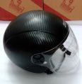 Steelbird Halfface Black Colour Helmet For 5-14 Years Children For Ridng Bike,.