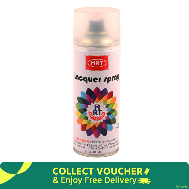 Spray Paint for Wood - Lacquer Varnish