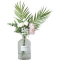 Wholesale European Style Glass Vase ins Wind Hydroponic Vase Dried Flower Vase Small Vase Living Room Decoration Ornaments.