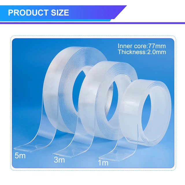 5m%20Nano%20Tape%20Double%20Sided%20Tape%20Transparent%20NoTrace%20Reusable%20Waterproof%20Adhesive%20Tape%C2%A0Cleanable%C2%A0Home%20-%20Image%202
