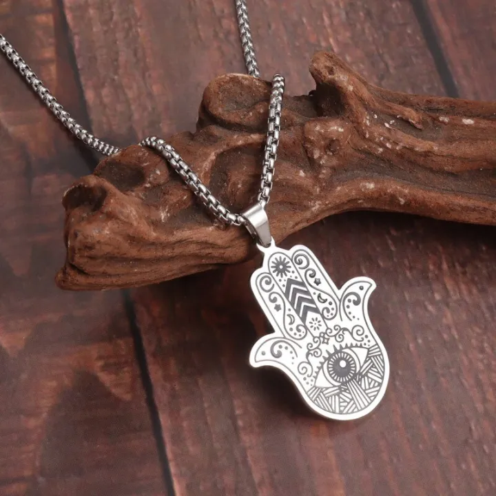 Spiritual%20Fatima%20Hand%20Hamsa%20Pendant%20Necklace%20Woman%20Evil%20Eye%20Vintage%20Jewelry%20Men%20Necklace%20-%20Image%203