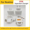 65W SuperDart Charger For Realme 10 Pro GT Neo2T EU/US Plug 65W Power Adapter Realme GT2 Pro Q5 9 Pro 8 7 Pro Super Dart Charge. 