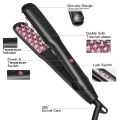 Mini 3D Grid Hair Crimper Curling Iron Volumizing Hair Iron Ceramic Corn Perm Splint Flat Iron Hair Styling Tools Gift for Women.