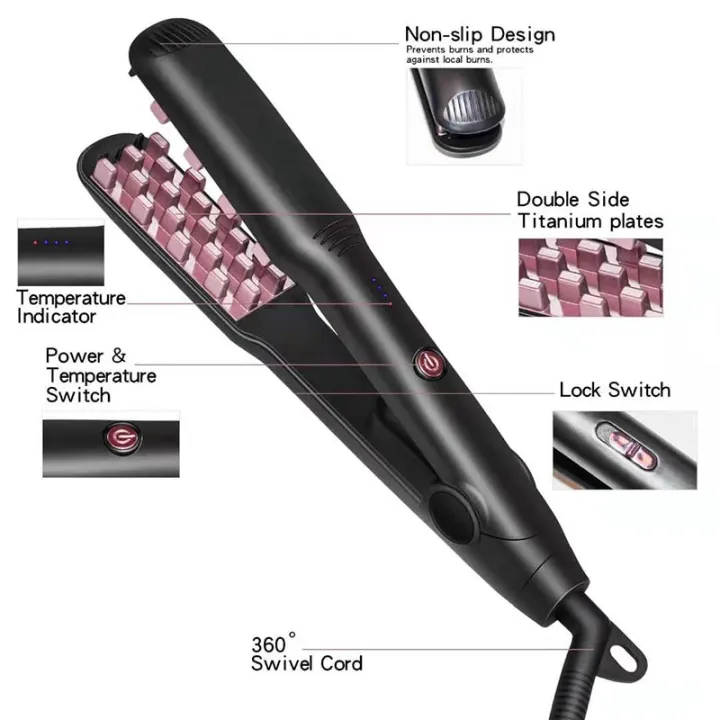 Mini%203D%20Grid%20Hair%20Crimper%20Curling%20Iron%20Volumizing%20Hair%20Iron%20Ceramic%20Corn%20Perm%20Splint%20Flat%20Iron%20Hair%20Styling%20Tools%20Gift%20for%20Women%20-%20Image%204