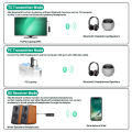 4-IN-1 Bluetooth 5.3 Audio Receiver Transmitter AUX RCA 3.5MM USB Jack Stereo Wireless Adapters Dongle With Mic For Car TV PC. 