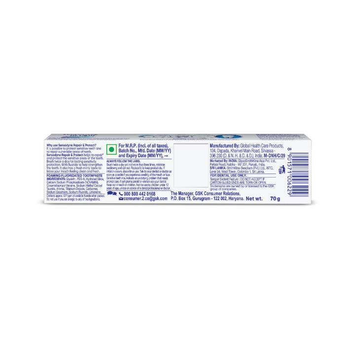 Sensodyne%20Toothpaste%20Repair%20&%20Protect%2070gm%20-%20Image%204