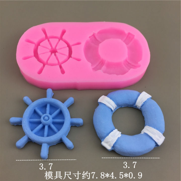 Swimming%20Ring%20Boat%20Anchor%20Silicone%20Mold%20Rudder%20Chocolate%20Fondant%20Plaster%20Aromatherapy%20Wax%20Tablets%20Epoxy%20Decoration%20Tool%20Cake%20-%20Image%202