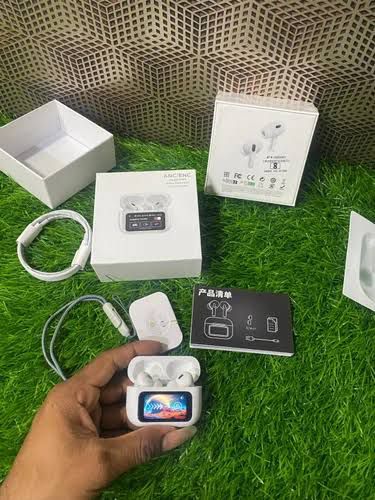 Airpods%20Pro%202%20With%20Screen%20Display%20ANC%20/%20ENC%20Dobble%20Dark%20Touch%20Control%20Noise%20Reduction%20Long%20Battery%20Bluetooth%20Headphone%20Best%20quality%20-%20Image%203