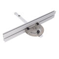 Angle Protractor Angle Finder Ruler Aluminum Alloy Protractor Woodworking Ruler Angle Measure Tool with Backstop a. 