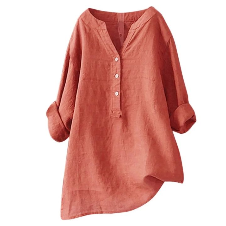 Women%20Long%20Sleeved%20Oversize%20Blouse%20Vintage%20Loose%20Bulses%20-%20Image%207