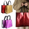【Ready Stock/COD】1/3PCS Eco-friendly Foldable Large Capacity Reusable Gift Handbag Shopping Bag.