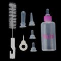 Pet Milk Bottle Pet Puppy Kitten Baby  Feeding Bottle Nursing Set Household Pet Supplies Feeding Bottle Set - A. 