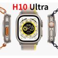 H10 Ultra Smart Watch Smart Fitness Health Tracker Bluetooth Call Heart rate Blood Pressure Monitor.