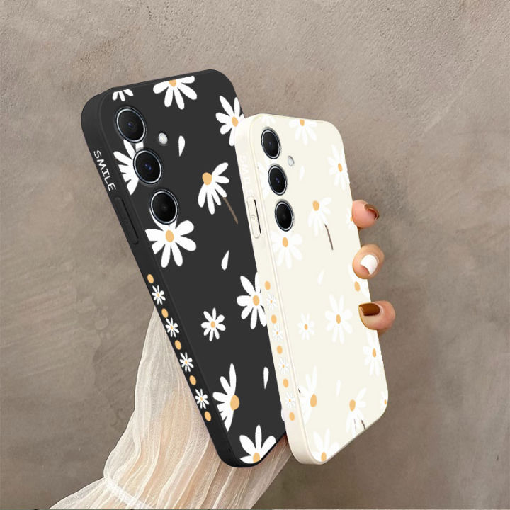 A55%20Elegant%20Daisy%20Silicone%20Phone%20Case%20For%20Samsung%20A55%20A54%20A35%20A34%20A24%20A15%20A14%20A05S%20A04S%20M14%20Thin%20shatterproof%20Back%20Cover%20-%20Image%205