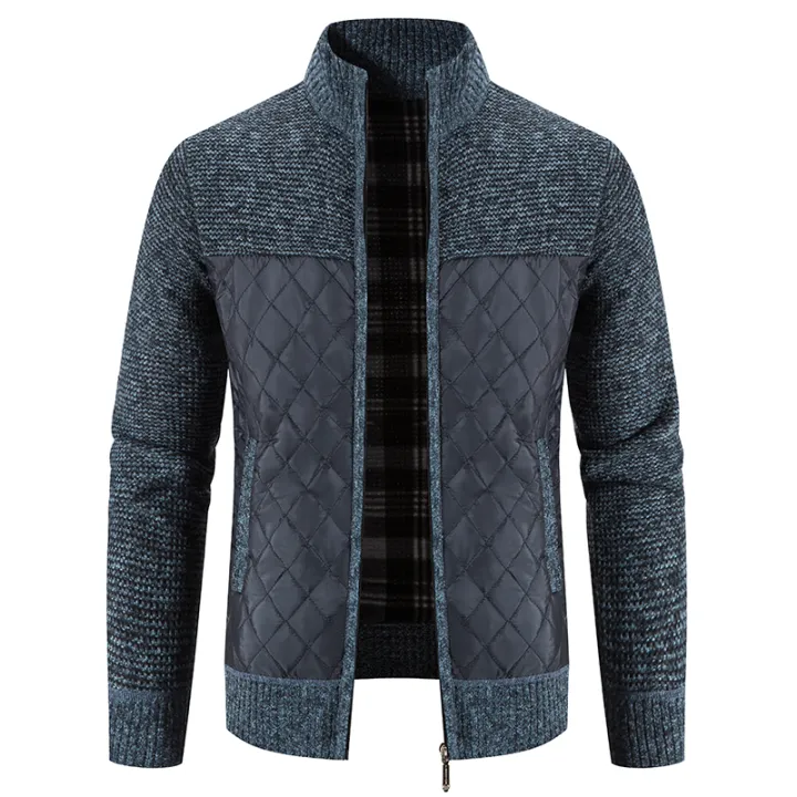 Men%20Sweater%20Jacket%20Fashion%20Winter%20Coat%20Fleece%20Hoodies%20High%20Quality%20Luxury%20Checkered%20Hooded%20Knit%20Cardigan%20Male%20Outer%20Wear%20-%20Image%205