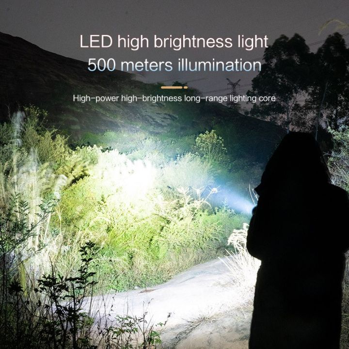 (New)UB%20rechargable%20mini%20flahlight%20uper%20bright%203%20level-dimming%20XPe%20torch%20waterproof%20portable%20for%20camping%20cycling%20night%20lighting%20-%20Image%202