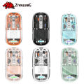 Automatic M133 Three-mode connection Wireless USB Mode Wireless Bluetooth Mode modes transparent wireless RGB gaming mouse. 