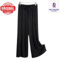 China Palazzo for Woman, Ladies Palazzo Combo Discount Offer thin summer diamond nail sequins, internet celebrity, high waist.