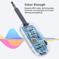Bluetooth 5.3 Audio Receiver Transmitter 3.5MM AUX Hifi Stereo Music Wireless Adapter With Mic For Car Airplane TV PC Headphone.