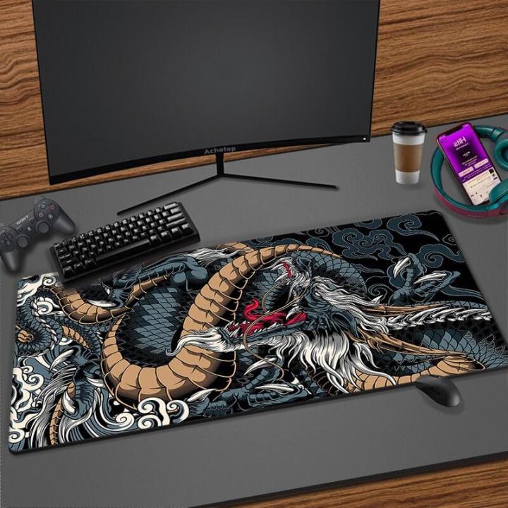 Chinese style Multi-color Customized HD Printing Gaming Mousepad Computer Lock Edge Large Mouse Pad Desk Pad gaming accessories