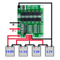 4S 30A BMS PCB Li-Ion Lithium 18650 Battery Protection Board - Balance IC Board - Ensure Optimal Battery Safety and Balance in Use.
