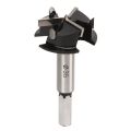 Forstner Drill Bit Tool, Wide Application Wood Hole Opener Accessory 80mm Length 35mm for Plastic. 