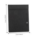 Document Holder PU File Folder a4 with Pen Insert Paper Folder Waterproof Magnetic Writing Clipboard Business Meeting.