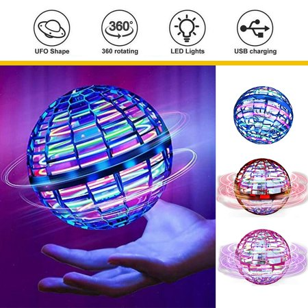 Magic Flying Ball Toy with RGB Lights - Hand Controlled Boomerang ...