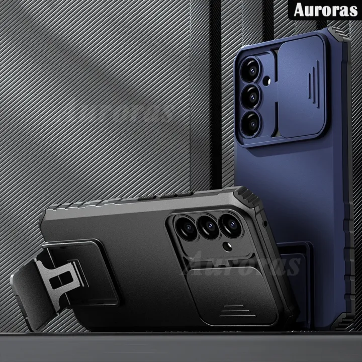 For%20Samsung%20Galaxy%20A25%205G%20Phone%20Case%20with%20Slide%20Armor%20Cover%20Slide%20Camera%20Protection%20PC%20Anti-Slippery%20Built-in%20stand%20Holder%20Back%20Cover%20for%20Samsung%20A25%20Cover%20Casing%20HP%20-%20Image%202