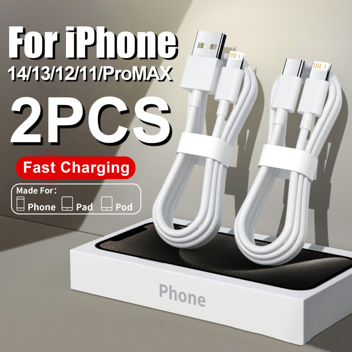 C cable fast charging data 2.5A lus 20o max 11 pr 13 12 for iPad iPhone 14Mini X XR XS Max 6 7 8 PW USB Type-C PD3.0 cable USB