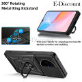 New Phone Case For VIVO X100 Pro Cover Car Foldable Metal Bracket Sliding Camera Protection Hard Shockproof for VIVO X100 Case.