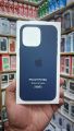 Official apple iPhone 15 Pro Max 6.7 2023 Storm Blue Silicone Case with MagSafe.