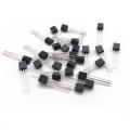 (50Pcs/lot)BC547+BC557 Each 25Pcs BC547B BC557B NPN PNP Transistor TO-92 Power Triode Transistor kit Bag. 