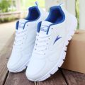 Summer White Sneakers Men's and Women's Mesh Breathable Casual Shoes Versatile Student Running Shoes Travel Shoes Couples Mesh Shoes.