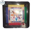 Two in one plastic Caramboard & Ludu two side play with - CaramBord & Ludu For kids Playset. 