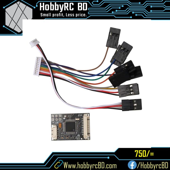 PWM to PPM Encoder for Pixhawk/ Sbus/ iBus