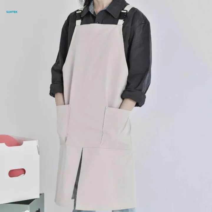 Kitchen%20Apron%20Dishwashing%20Apron%20Bib%20Apron%20for%20Restaurant%20Grilling%20Uniform%20-%20Image%204