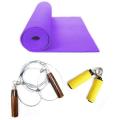 Combo of Yoga Ball, Skipping Rope and Yoga Mat 6 mm. 