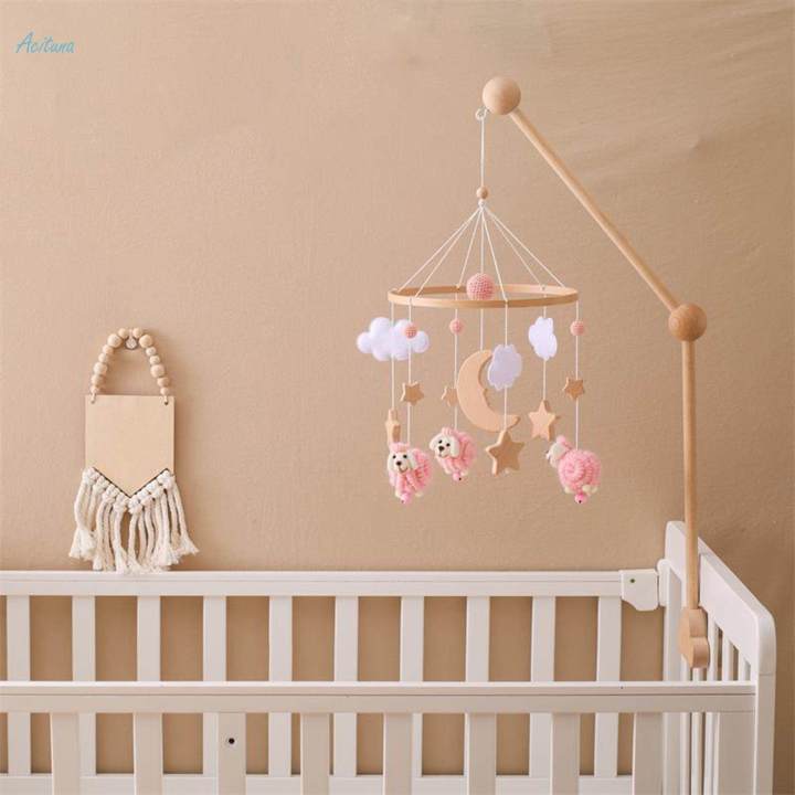 Baby Crib Mobile Hanging Decoration for Infant Newborn 6-12 Months