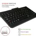 Wired English Keyboard for TESCO Hudl 2 8.3"/Hudl 7 Inch/Windows Connect 7 8 Anti-fingerprint USB Keyboard+Bracket.