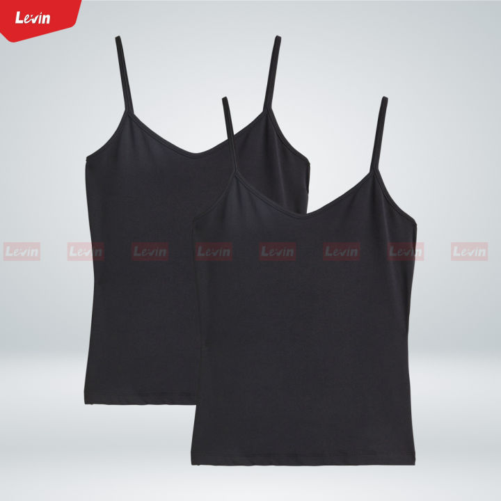 Ladies%202%20Pieces%20Combo%20Cotton%20Scoop%20Neck%20Camisole%20Non%20Adjustable%20Spaghetti%20Strap%20Tank%20Top%20for%20Women%E2%80%99s%20From%20Levin%20-%20Image%202