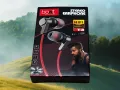 New 2025 BOAT Basshead T3 InEar Braided Wired Earphones With Hifi Stereo Sound And Bass 3.5mm Audiocord. 